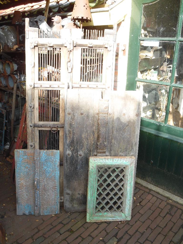 Tuinscherm/trellis m hert ornament Ook: "De Evenaar" Eemnes, Tuin en Terras, Ophalen, Nieuw