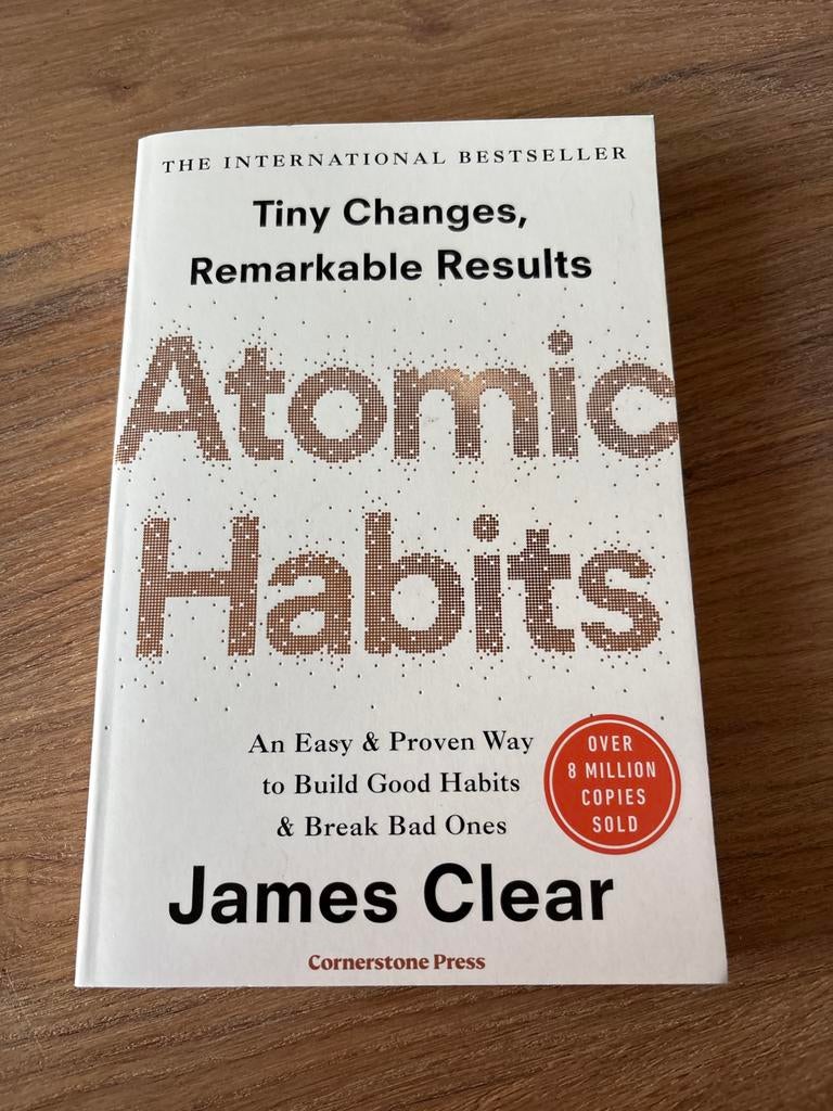 Atomic Habits: Tiny Changes, Remarkable Results, Boeken, Ophalen of Verzenden, Zo goed als nieuw, Overige onderwerpen
