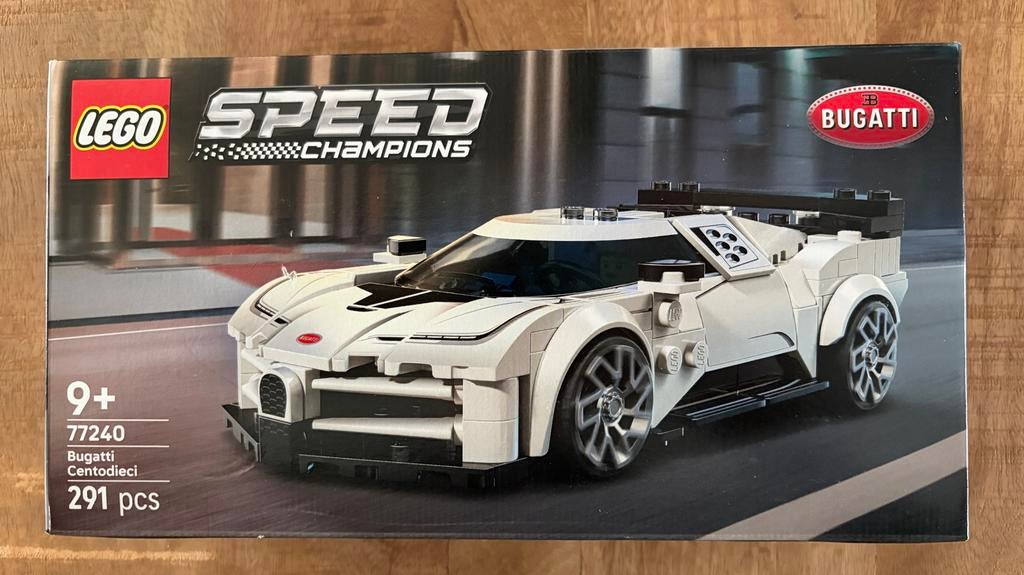 Lego Speed Champions Bugatti Centodieci 77240 Nieuw in doos!, Lego, Denemarken, Nieuw, Ophalen of Verzenden