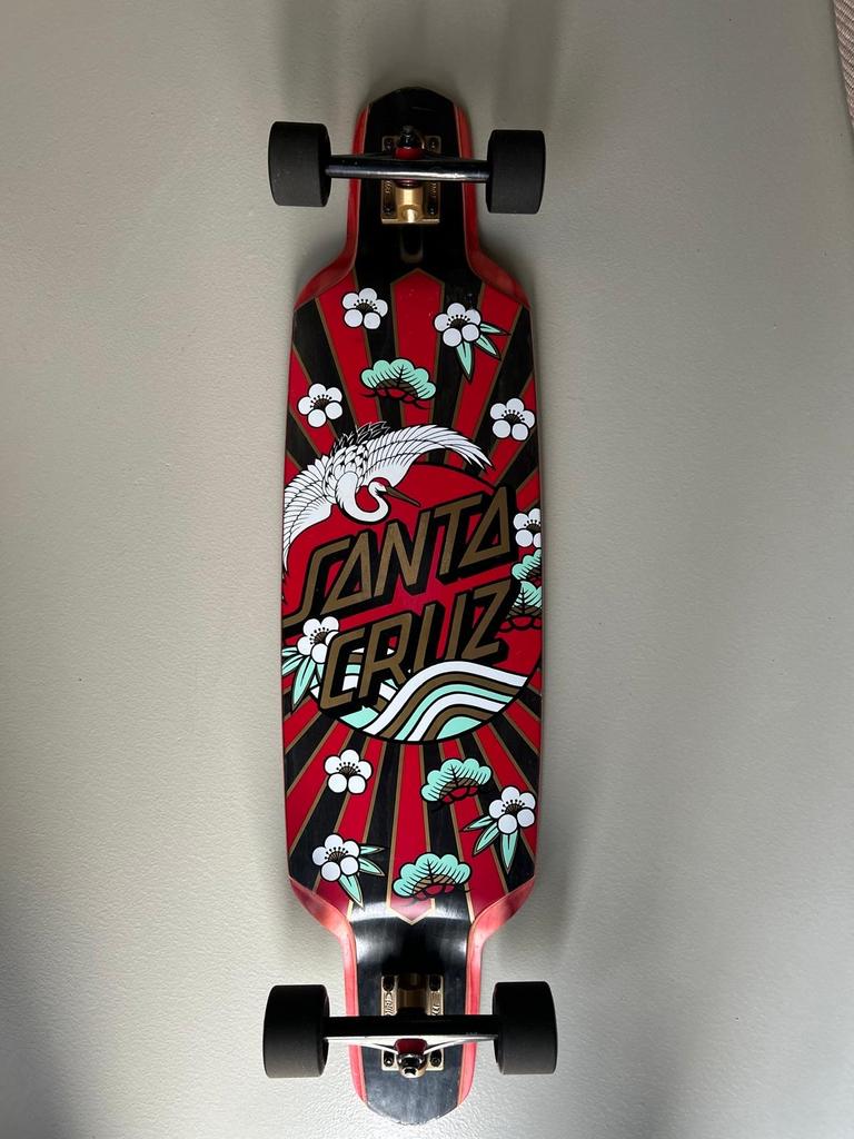 Santa Cruz Longboard - Zo goed als nieuw, Sport en Fitness, Skateboarden, Ophalen of Verzenden, Zo goed als nieuw, Overige typen