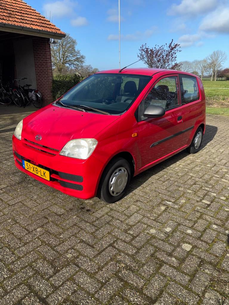 Daihatsu Cuore 1.0 Osaka 3D 2007 Rood, Voorwielaandrijving, 600 kg, 18 €/maand, Cuore