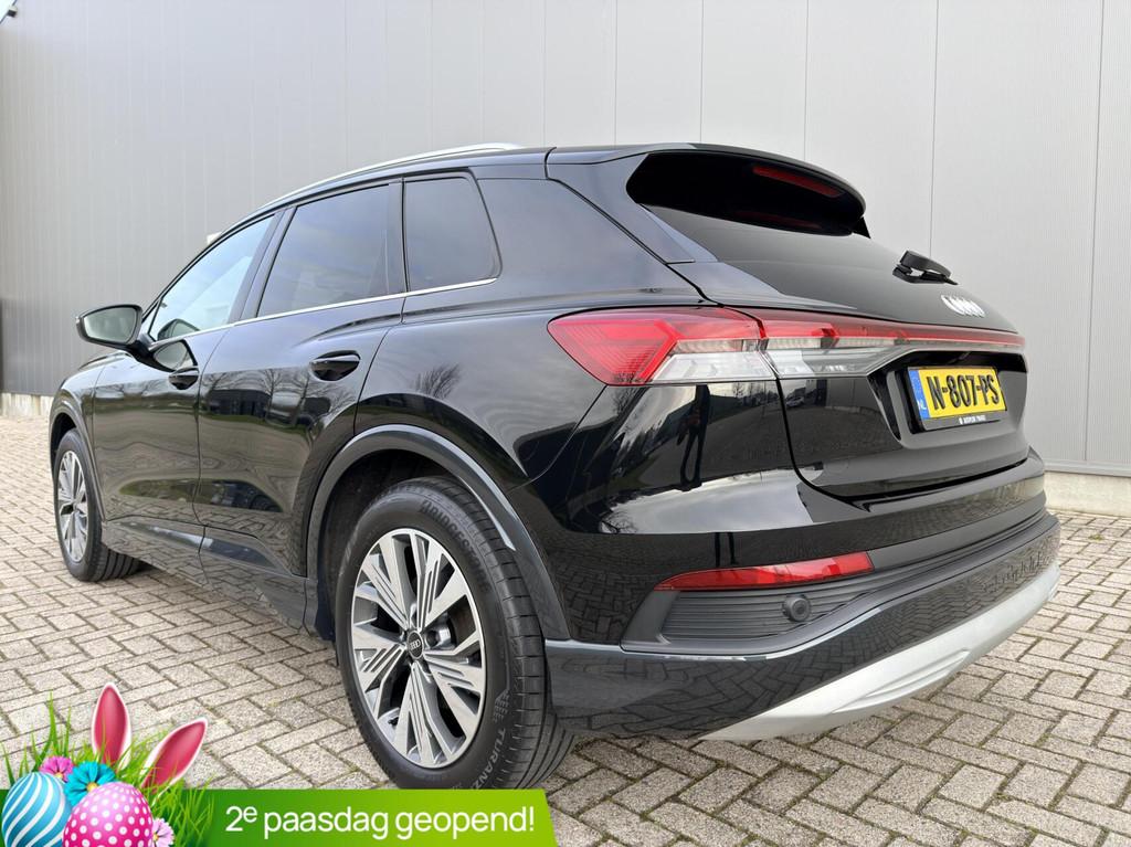 Audi Q4 e-tron 40 Launch edition Advanced Plus 77 kWh 1e eig, Auto's, Audi, Automaat, Achterwielaandrijving, Gebruikt, Met garantie (alle)