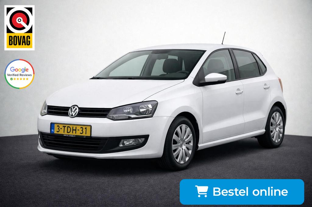 Volkswagen Polo 1.2 TSI Navi|Bluetooth|Climate control| Priv, Auto's, Volkswagen, Voorwielaandrijving, Euro 5, Stof, Zwart