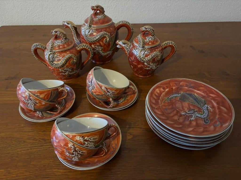 Satsuma Oosters Porselein, Ophalen