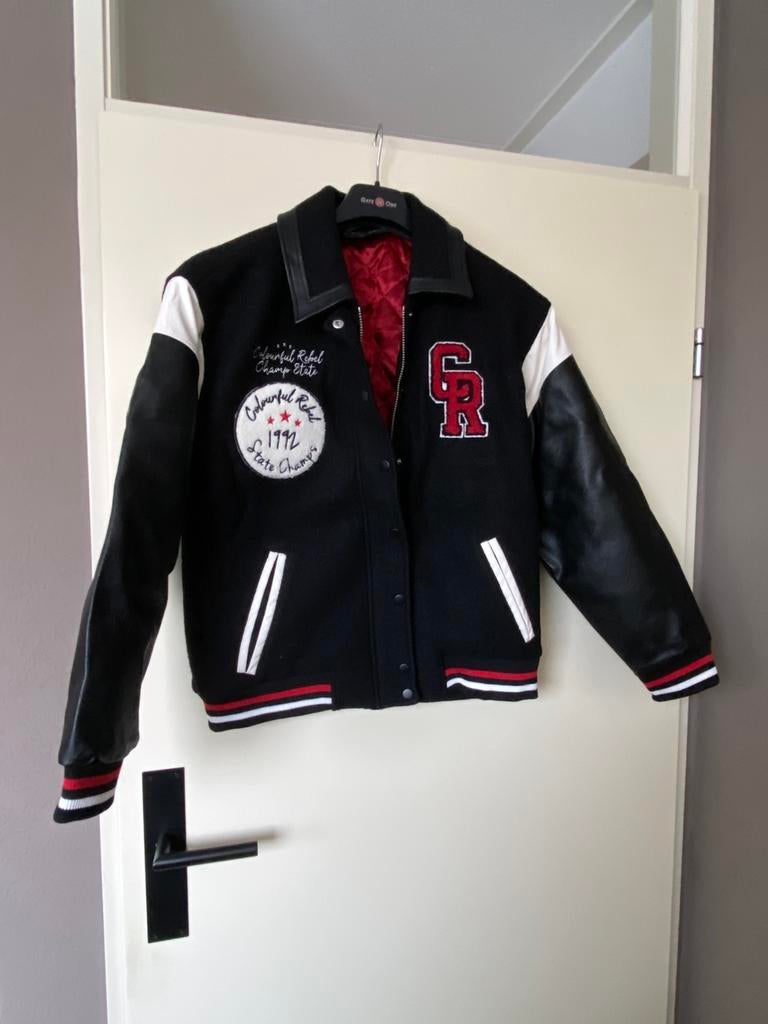 Colourful rebel bomber jack zwart maat xl, Kleding | Dames, Jassen | Zomer, Ophalen of Verzenden, Zwart