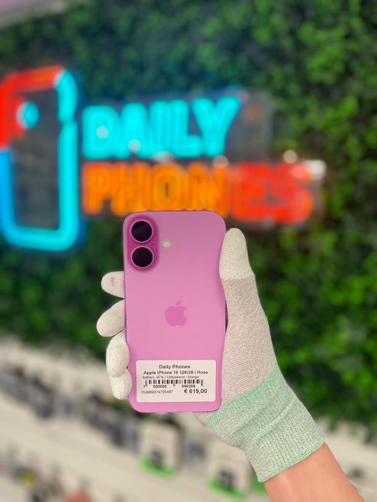 Zo goed als nieuw Apple iPhone 16 128GB, Ophalen of Verzenden, Zo goed als nieuw