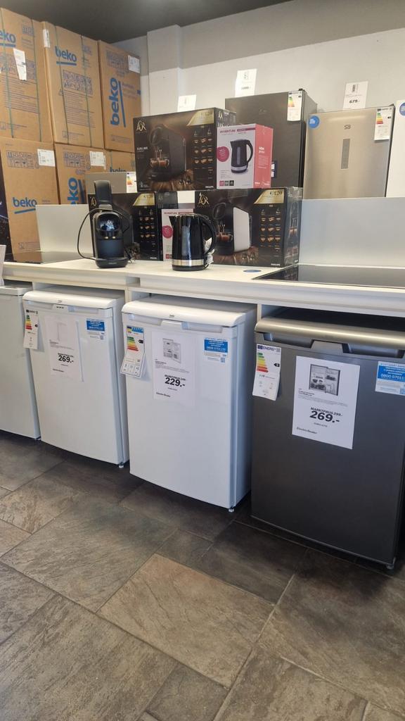 Koelkasten️ ️ Gebruikt & Nieuw✅️ Inclusief Garantie!, Ophalen, 200 liter of meer, Met aparte vriezer, 160 cm of meer