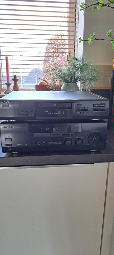 Kenwood reciever en cd speler, Audio, Tv en Foto, Versterkers en Receivers, Ophalen, Overige merken