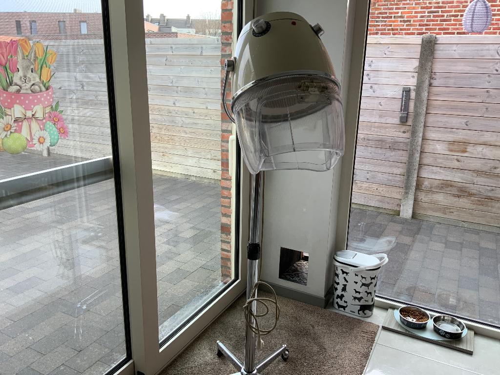 Droogkap, Ophalen, Gebruikt, Föhn of Haardroger