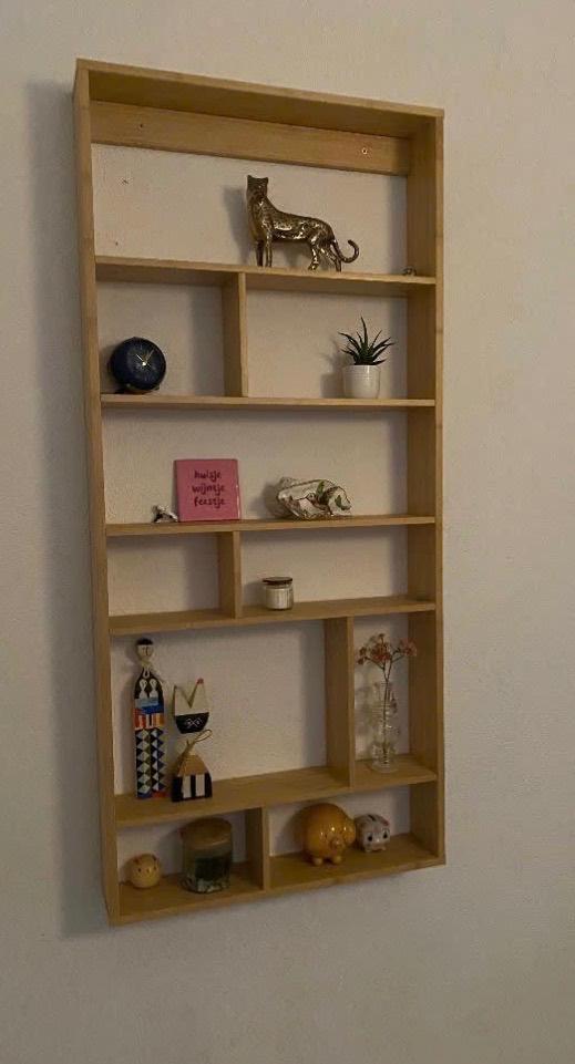 Houten letterbak, Huis en Inrichting, Woonaccessoires | Wanddecoraties, Ophalen, Hout, Scandinavisch, Nieuw