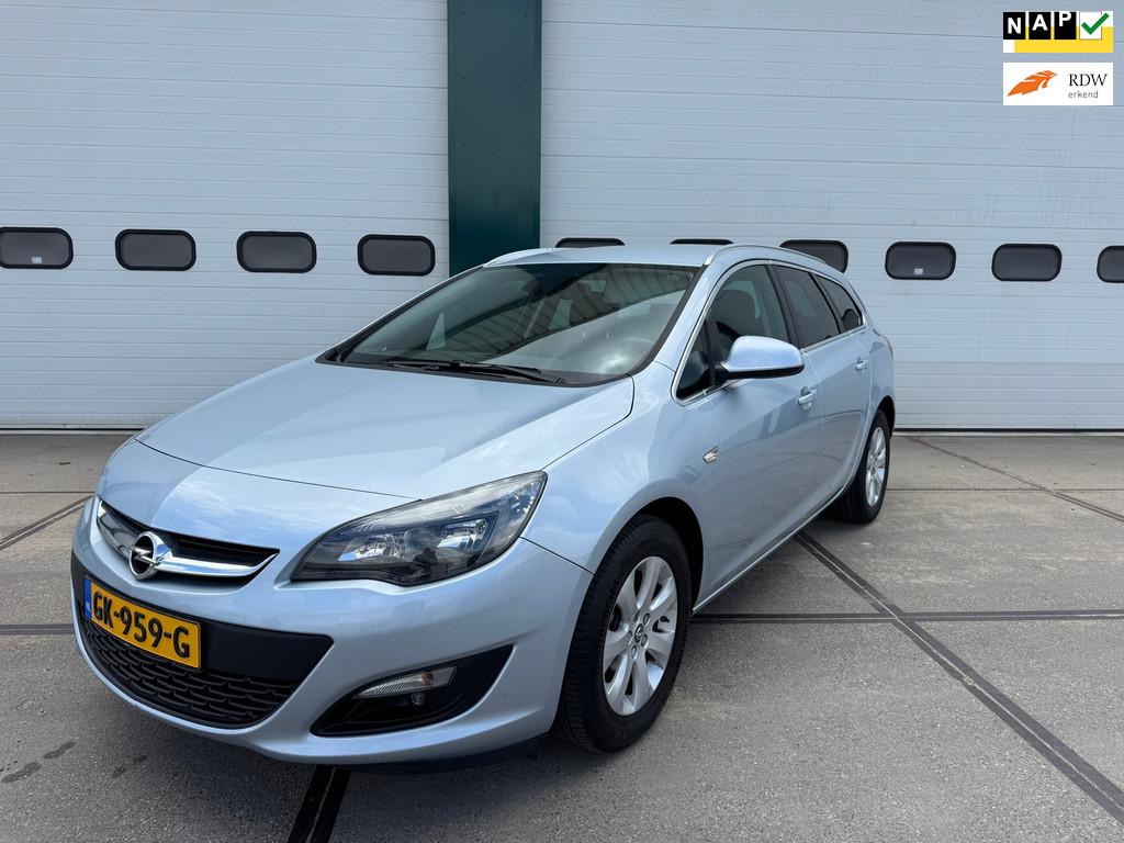 Opel Astra Sports Tourer 1.4 Turbo Edition, Voorwielaandrijving, Stof, Gebruikt, 4 cilinders