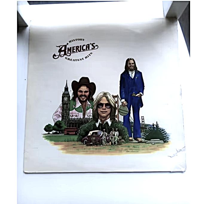 original lp- america's greatest hits history uit 1975, Gebruikt, Ophalen of Verzenden, 1970 - 1979, Originele persing