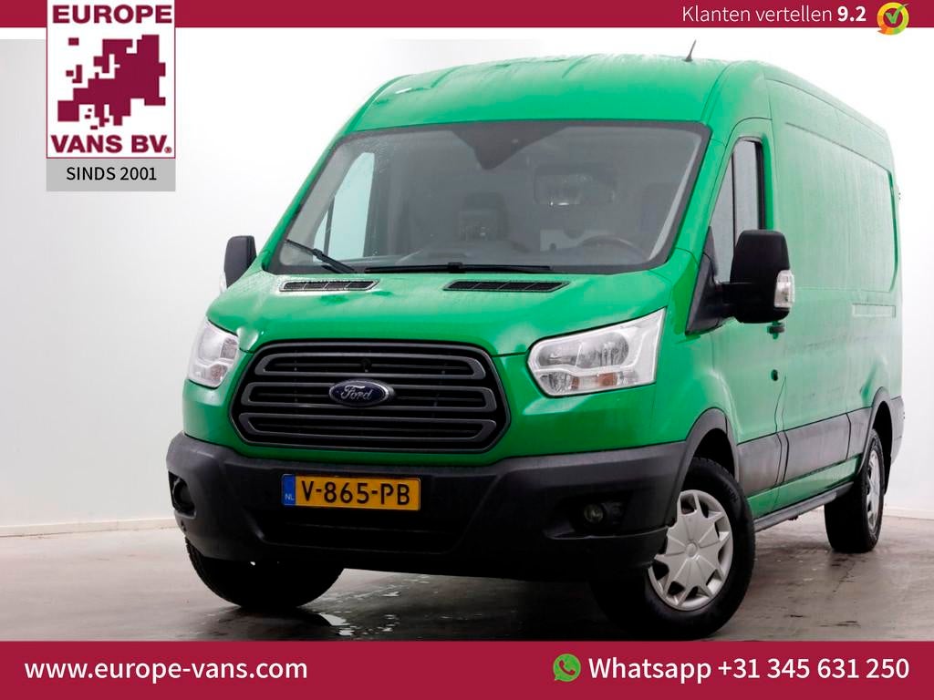 Ford Transit 350 2.0 TDCI 130pk E6 RWD L3H2 Airco/Camera/Tre, Auto's, Bestelauto's, Bedrijf, Te koop, ABS, Achteruitrijcamera