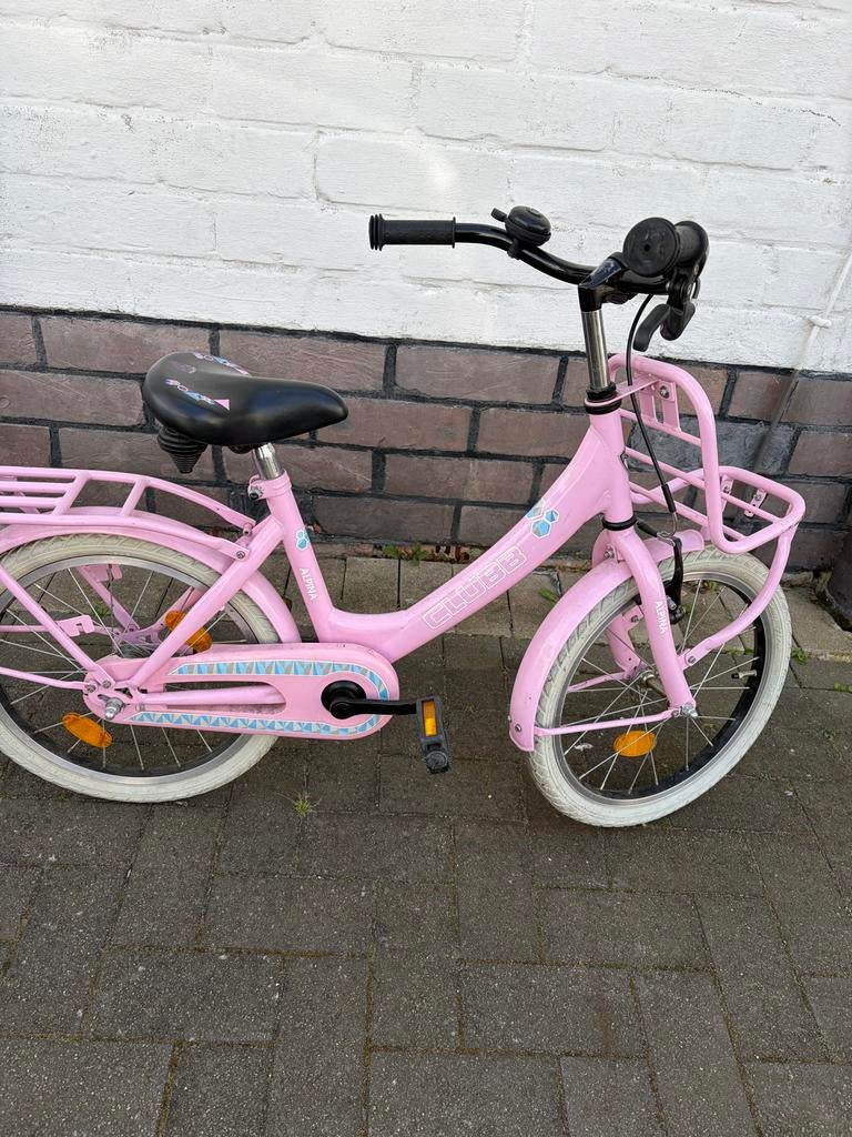 20 inch Roze Alpina Clubb fiets voor kinderen, Ophalen, Gebruikt, 16 tot 20 inch