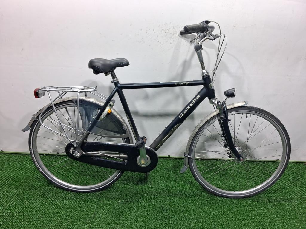 Gazelle Orange plus heren stad fiets 3v 57 cm, Ophalen, Gebruikt