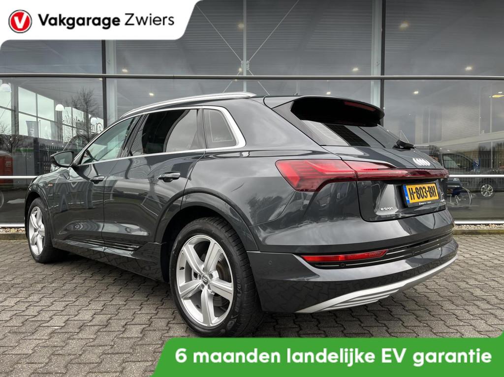 Audi e-tron e-tron 50 quattro Launch edition 71 kWh SOH91.5%, Auto's, Automaat, 124 €/maand, Parkeersensor, Origineel Nederlands