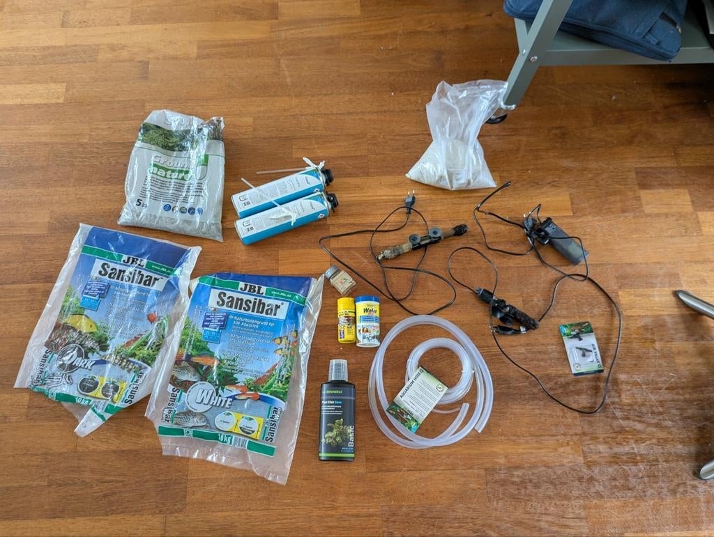 Diverse aquarium spullen, Dieren en Toebehoren, Vissen | Aquaria en Toebehoren, Ophalen, Grind, Zand of Voedingsbodem