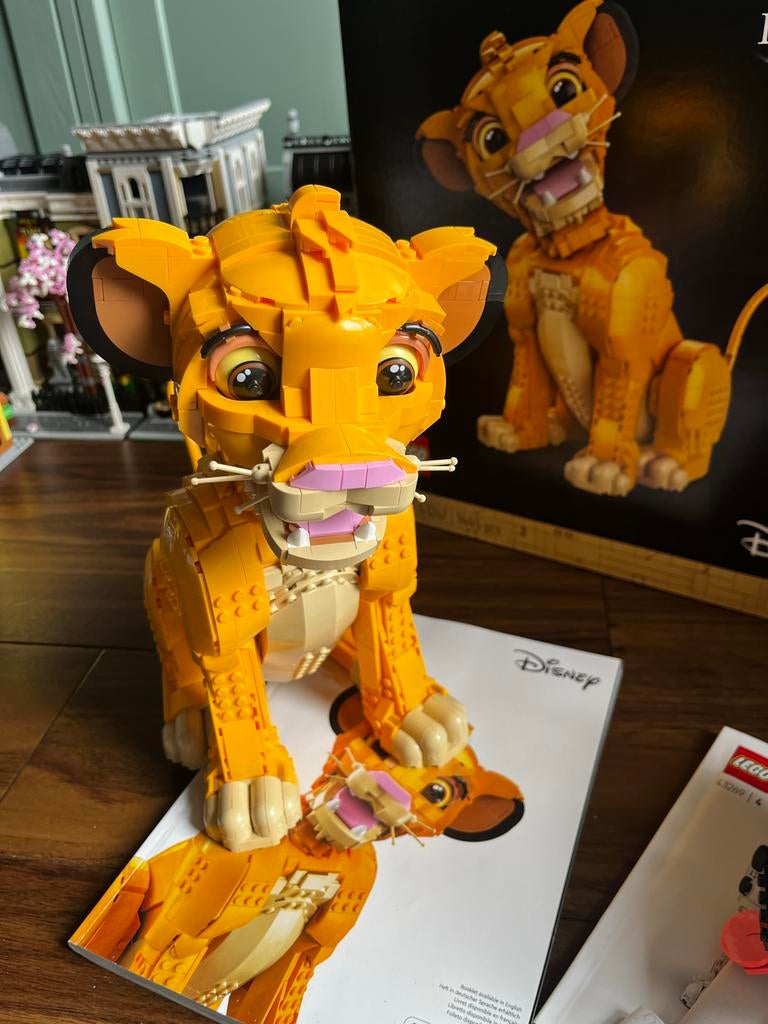 Lego Disney The Lion King Simba 43247, Lego, Ophalen of Verzenden, Zo goed als nieuw, Disney