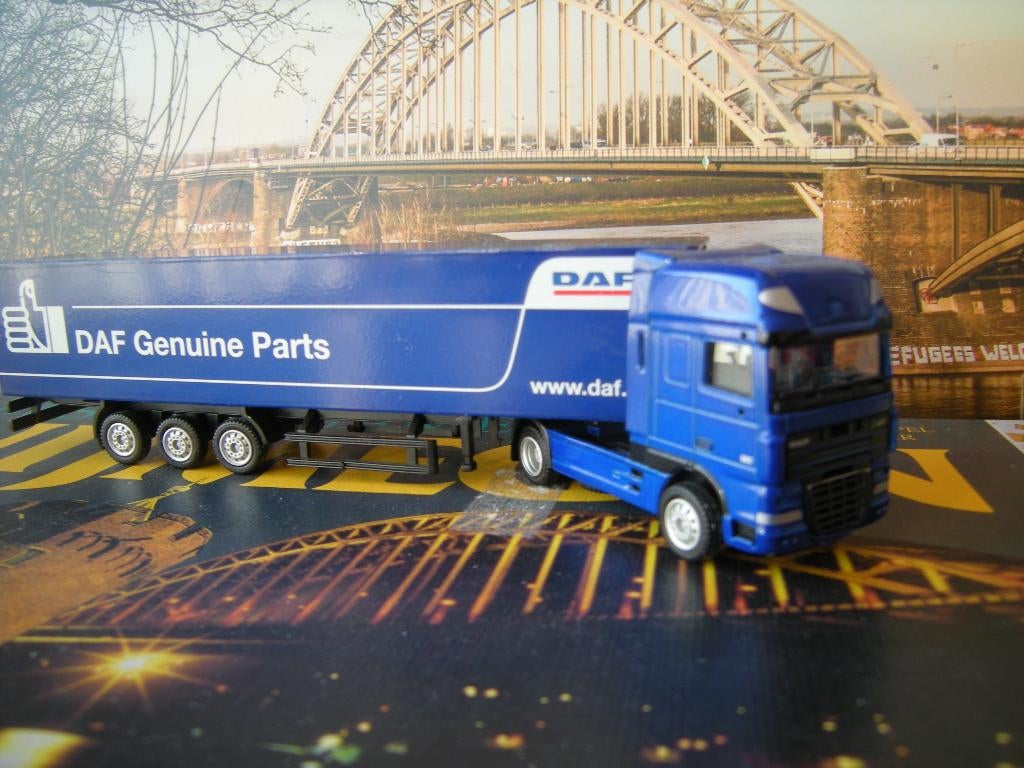 mooie daf xf vrachtwagen /daf genuine parts van metaal, Ophalen of Verzenden, Gebruikt, Bus of Vrachtwagen, Overige merken