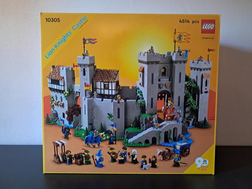 Lego icons 10305 lion knights' castle, Lego, Nieuw, Ophalen of Verzenden, Icons