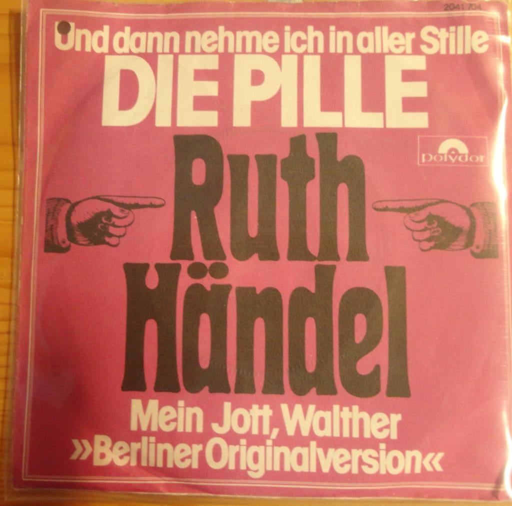 Ruth Handel > Mein jott Walther, Gebruikt, Overige genres, 7 inch, Single
