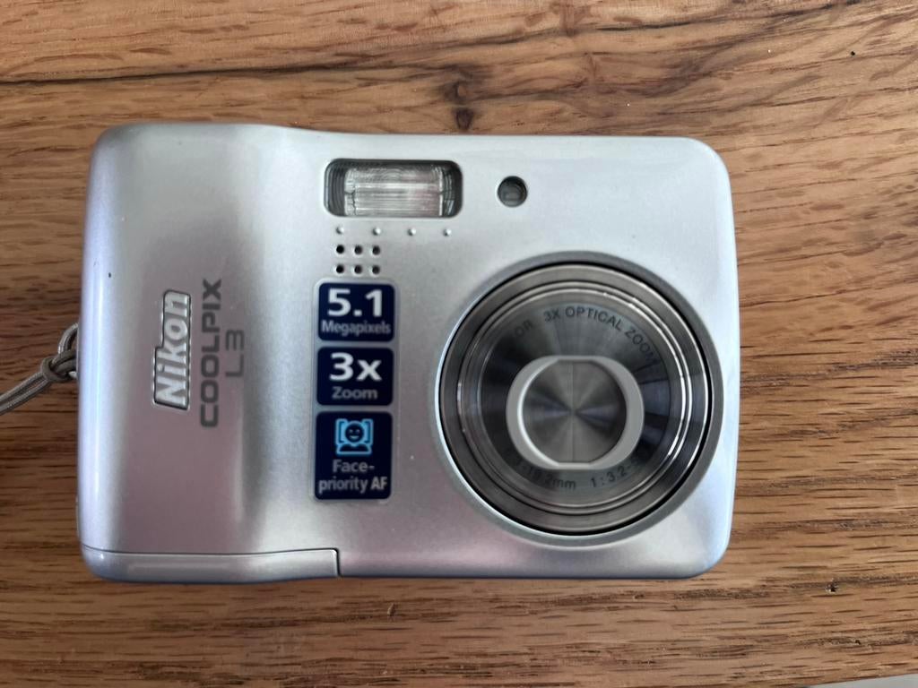 Nikon Coolpix L3, Audio, Tv en Foto, Fotocamera's Digitaal, Compact, Ophalen of Verzenden, Zo goed als nieuw, 5 Megapixel