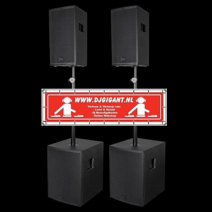 Opruiming Dap 8/12 speakerset met kabels, Overige merken, Overige typen, Nieuw, Ophalen of Verzenden