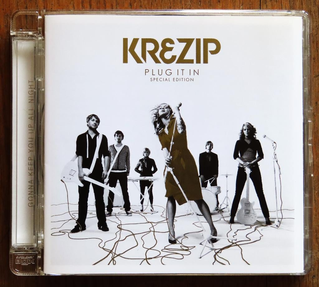 CD Krezip: Plug it in ( Special Edition met 6 bonusnummers ), Ophalen of Verzenden, 2000 tot heden, Zo goed als nieuw
