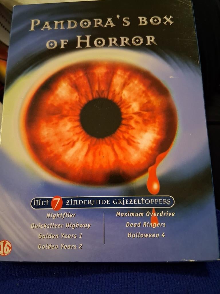 Pandora's Box of Horror DVD Boxset - 7 griezelfilms, Cd's en Dvd's, Dvd's | Horror, Gebruikt, Vanaf 16 jaar, Ophalen of Verzenden