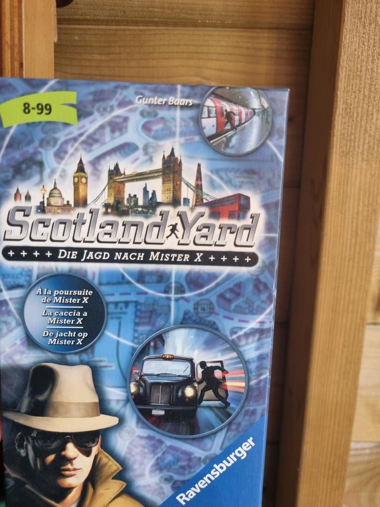 Scotland Yard bordspel, Ophalen of Verzenden, Zo goed als nieuw