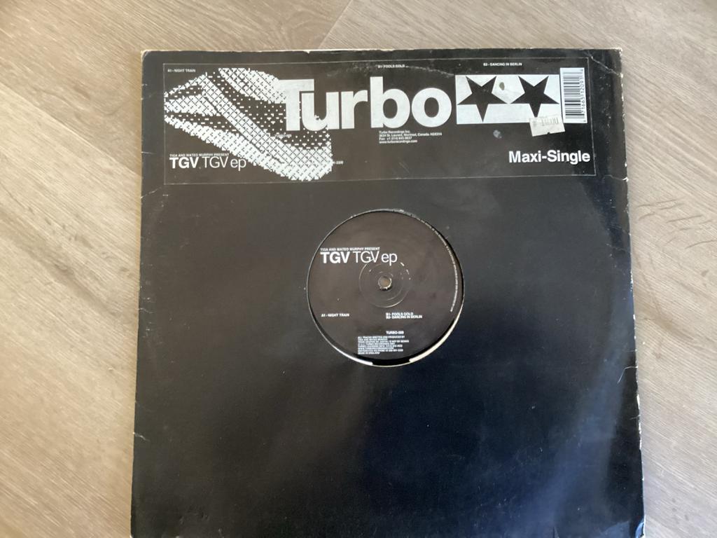 Turbo - TURBO-009 Techno, Electro House, Cd's en Dvd's, Vinyl | Dance en House, Ophalen of Verzenden, Gebruikt, 12 inch, Techno of Trance