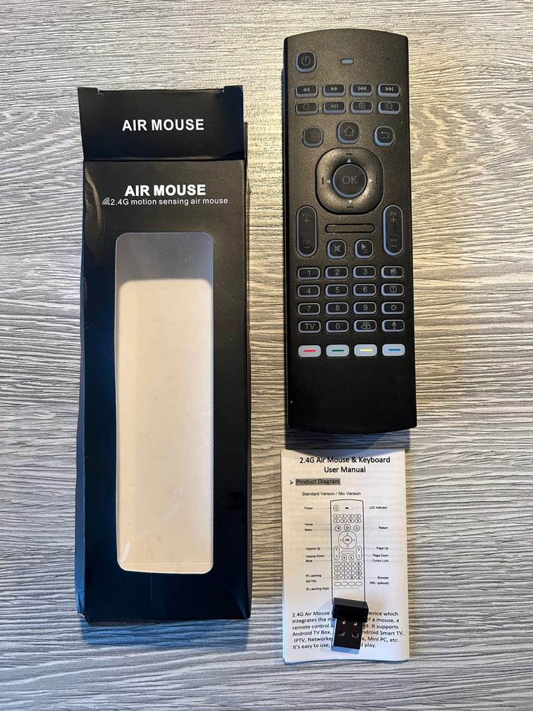 Air Mouse / Afstandbediening voor TV en Mediaspelers, Ophalen of Verzenden, Nieuw, Universeel, Mediaspeler