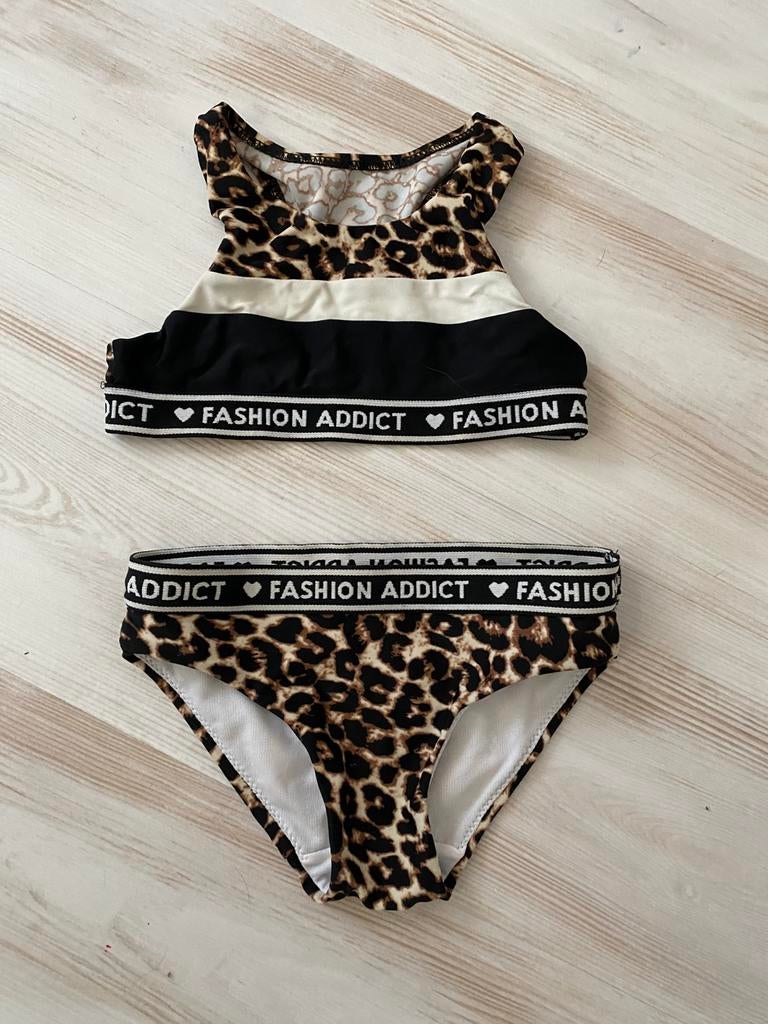 Meisje bikini 98/104 terstal, Ophalen, Zo goed als nieuw, Bikini