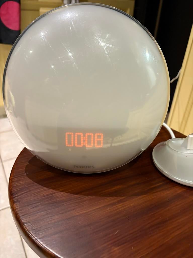 Philips wake up light HF 3550 (lees advertentie), Ophalen of Verzenden, Zo goed als nieuw