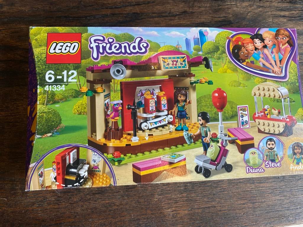 Lego Friends 41334 Mia's Optreden in het Park, Ophalen of Verzenden, Zo goed als nieuw, Complete set, Lego