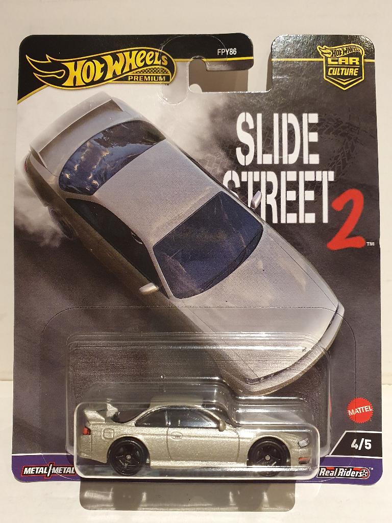 Hotwheels Premium 1/64 Nissan 240SX (S14), Ophalen of Verzenden, Nieuw, Auto