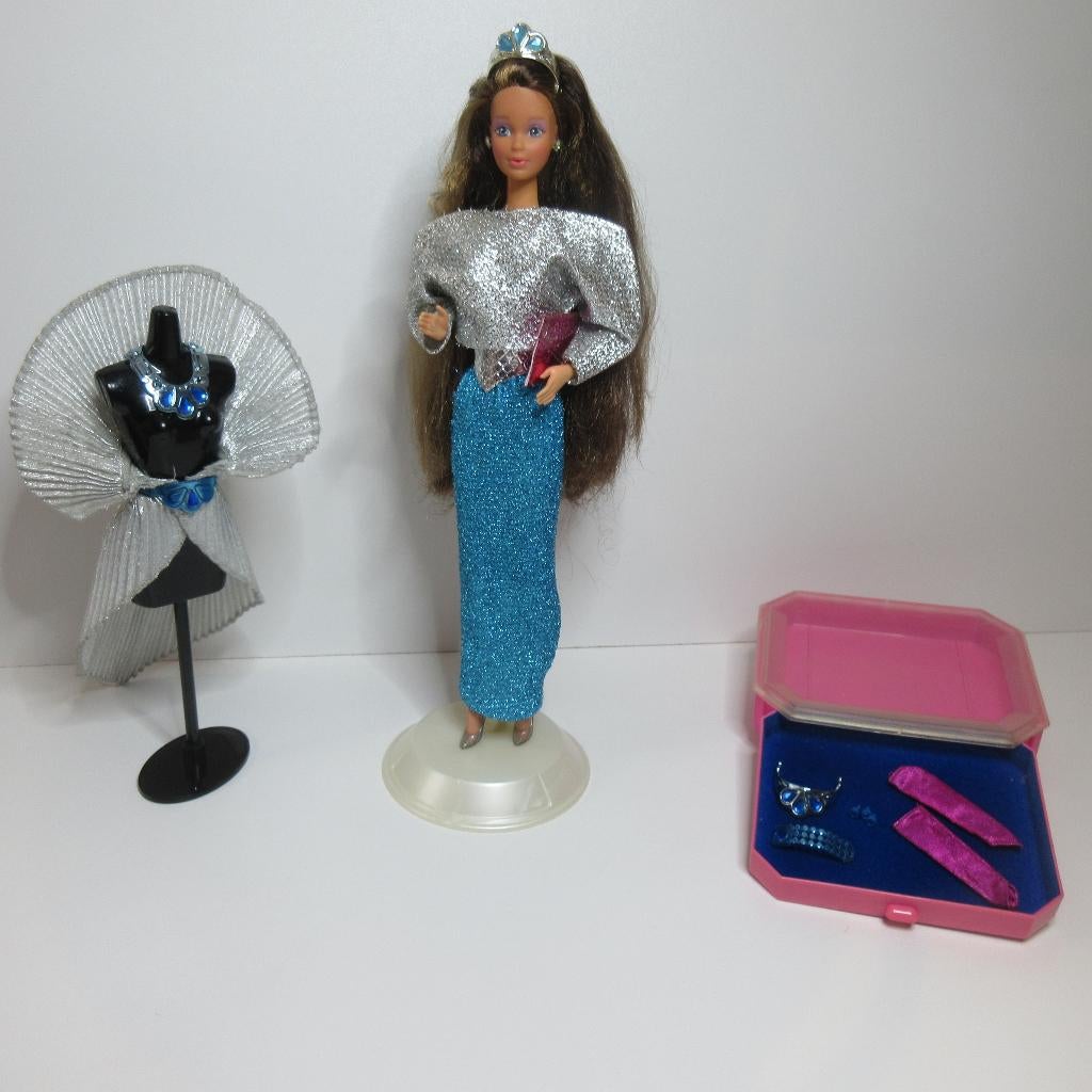 Barbie 1986 Whitney Jewel secrets (Laura), Ophalen of Verzenden, Gebruikt, Pop