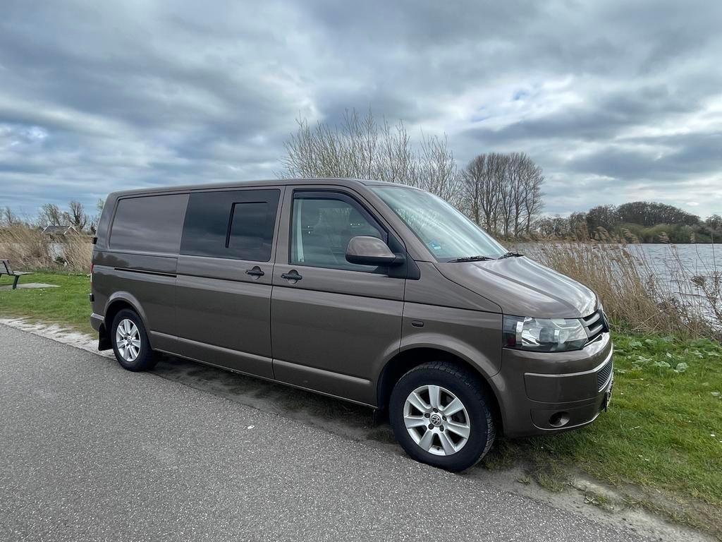 Volkswagen Transporter T5.1, Euro 5, Stof, 4 cilinders, Bruin