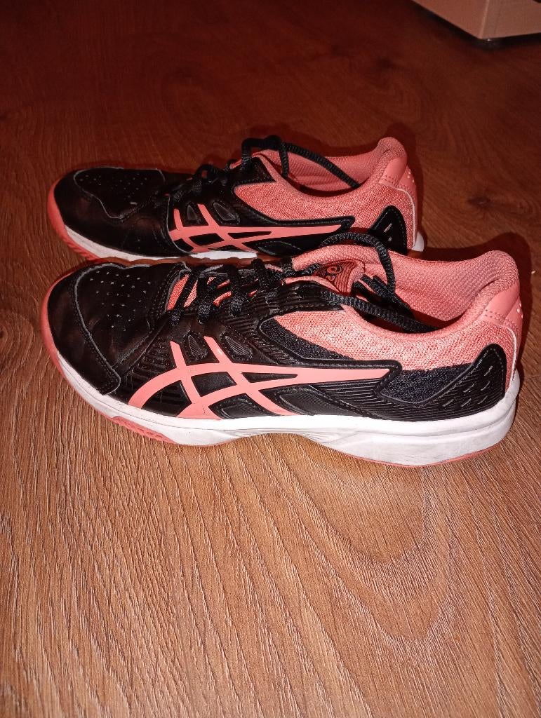 Mooie zwart/roze sportschoenen Asics mt 36, Zwart, Ophalen of Verzenden, Asics, Sneakers of Gympen