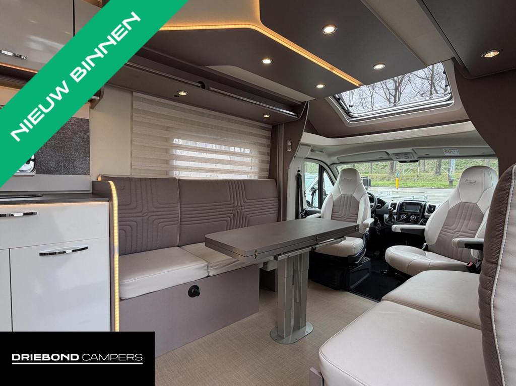 Bürstner 680 TD Harmony Line 9T-Automaat Hefbed Luifel Zonn, Automaat, Airconditioning, Airbags, Bedrijf