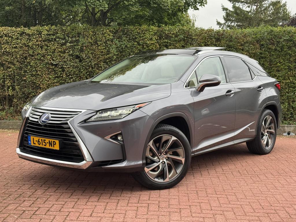 Lexus RX 450h President Pano AdaptiveCruise 360cam MarkLevin, Auto's, Lexus, Automaat, Euro 5, Gebruikt, 2000 kg