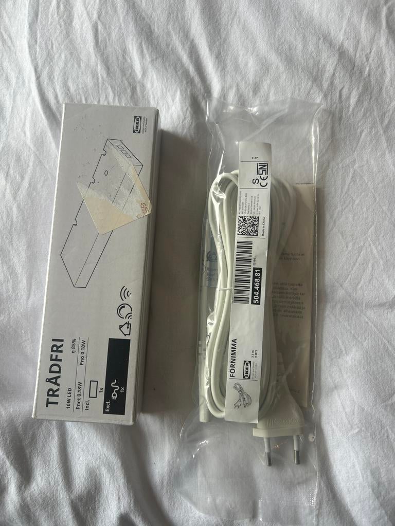 IKEA TRÅDFRI Driver 10W LED + FÖRNIMMA aansluitsnoer, Ophalen of Verzenden, Nieuw