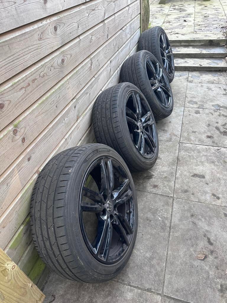 Org. BMW M velgen met Hankook zomerbanden, Auto-onderdelen, Banden en Velgen, Ophalen, 18 inch, Gebruikt, Banden en Velgen