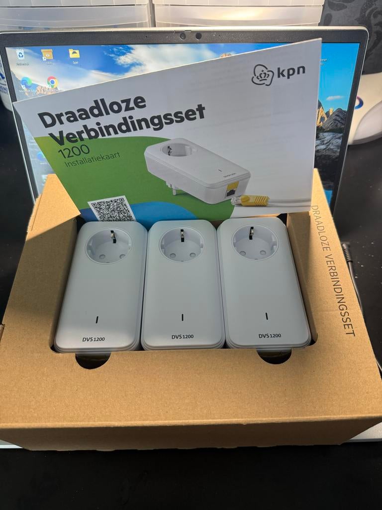 KPN DVS 1200 Draadloze Verbindingsset - Nieuw in Doos, Ophalen of Verzenden, Nieuw