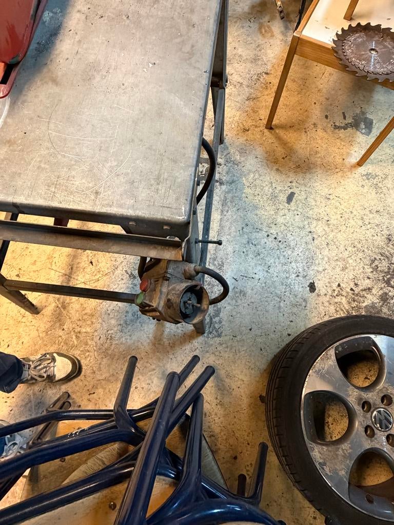 Hanning Elektro-Werke Zaagbank, Ophalen, Gebruikt, Cirkelzaag, 70 mm of meer