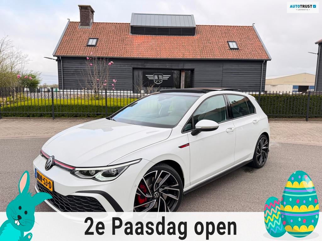 Volkswagen GOLF 2.0 TSI GTI Panoramadak Leer Stoelverwarming, 4 cilinders, 1984 cc, Wit, Bedrijf