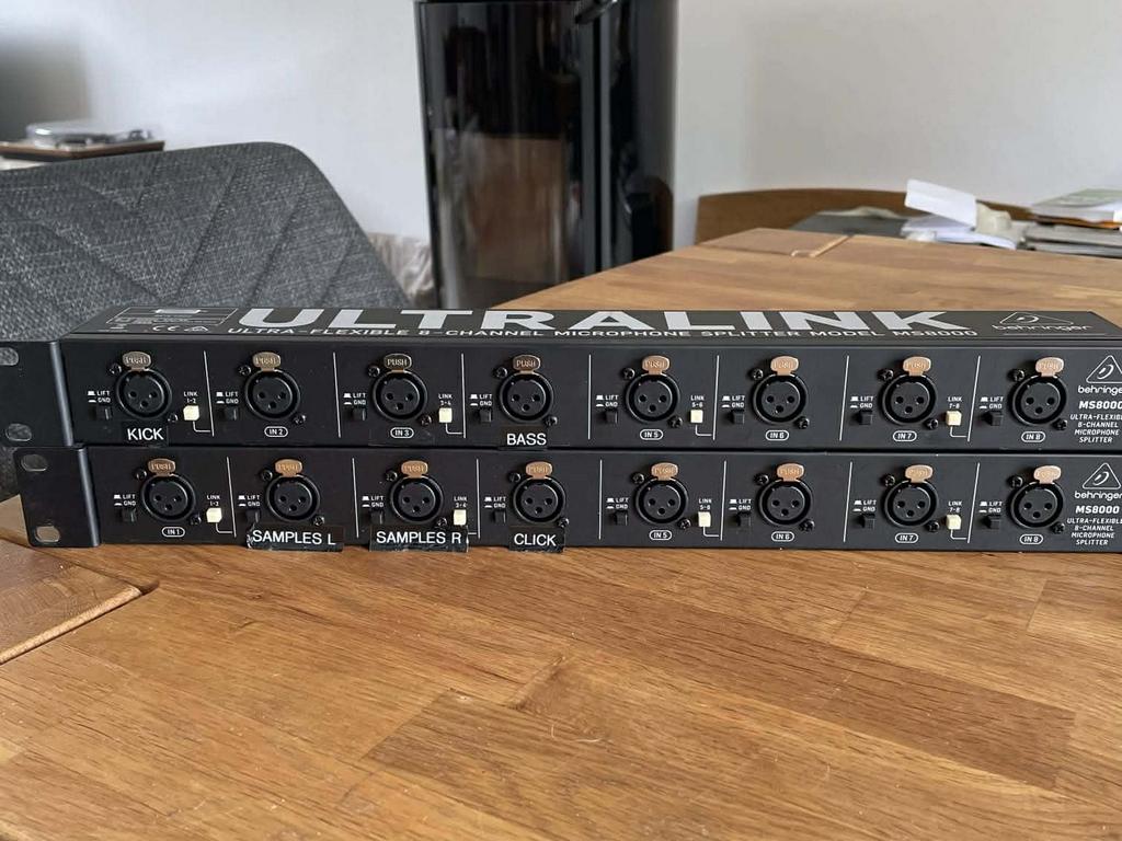 ZOEKEN Behringer Ultralink MS8000, Ophalen of Verzenden, Minder dan 500 watt