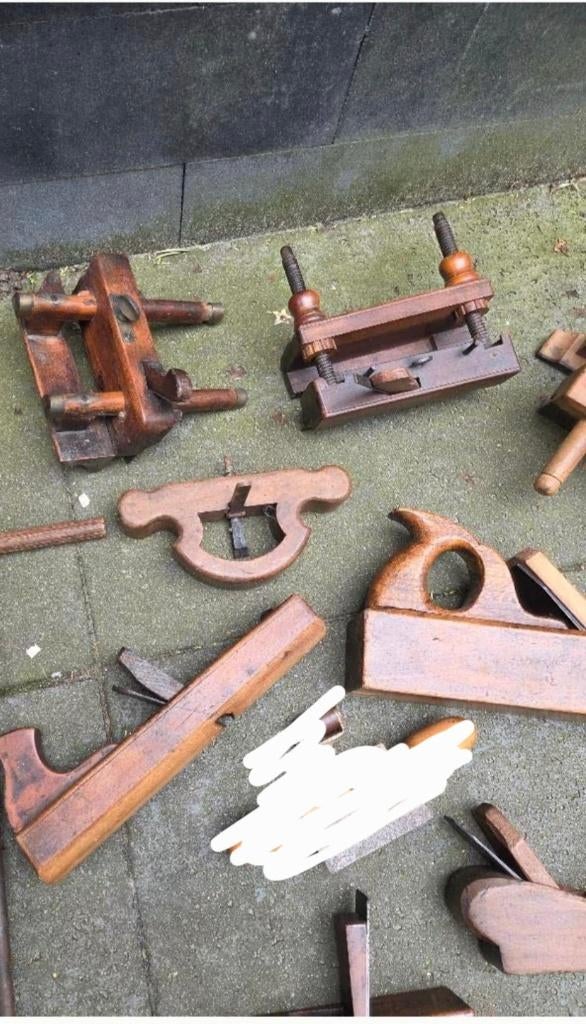 Antieke houtschaven, Ophalen of Verzenden