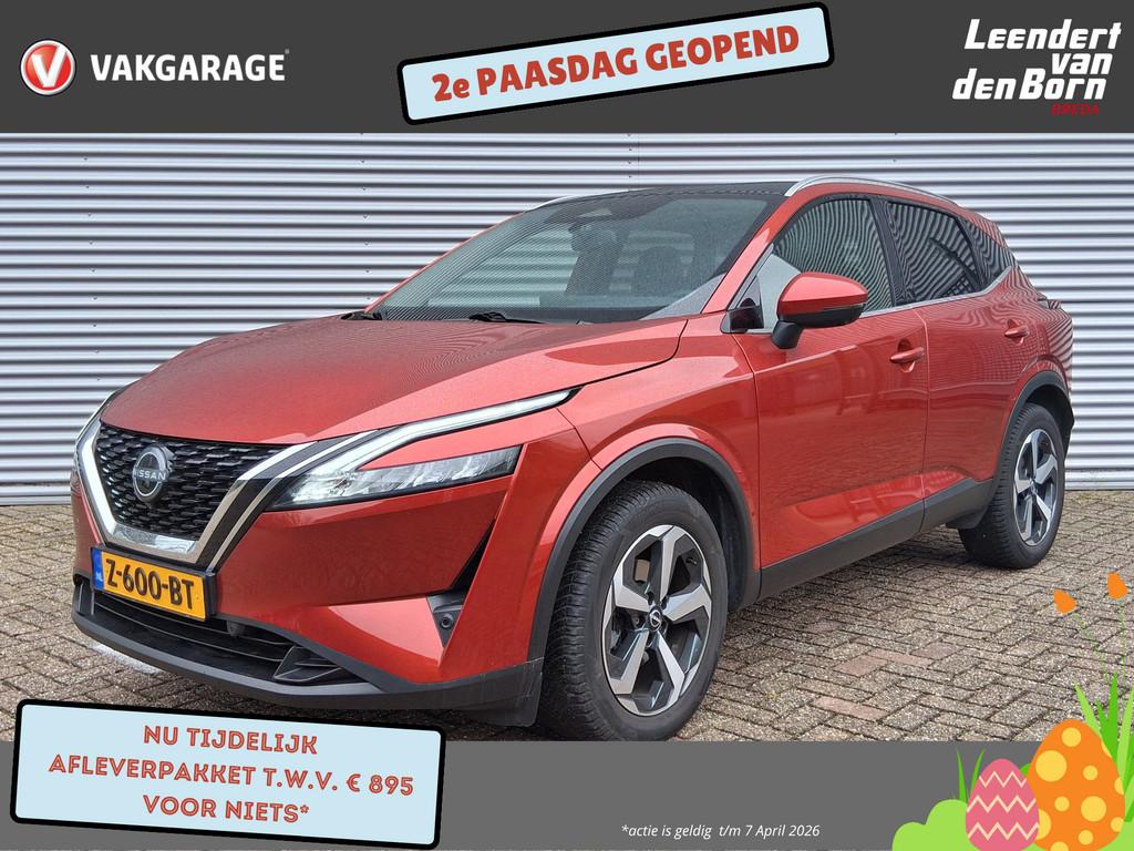 Nissan QASHQAI 1.3 MHEV Xtronic N-Connecta | Automaat | Pano, 12 maanden, Stof, Euro 6, Origineel Nederlands