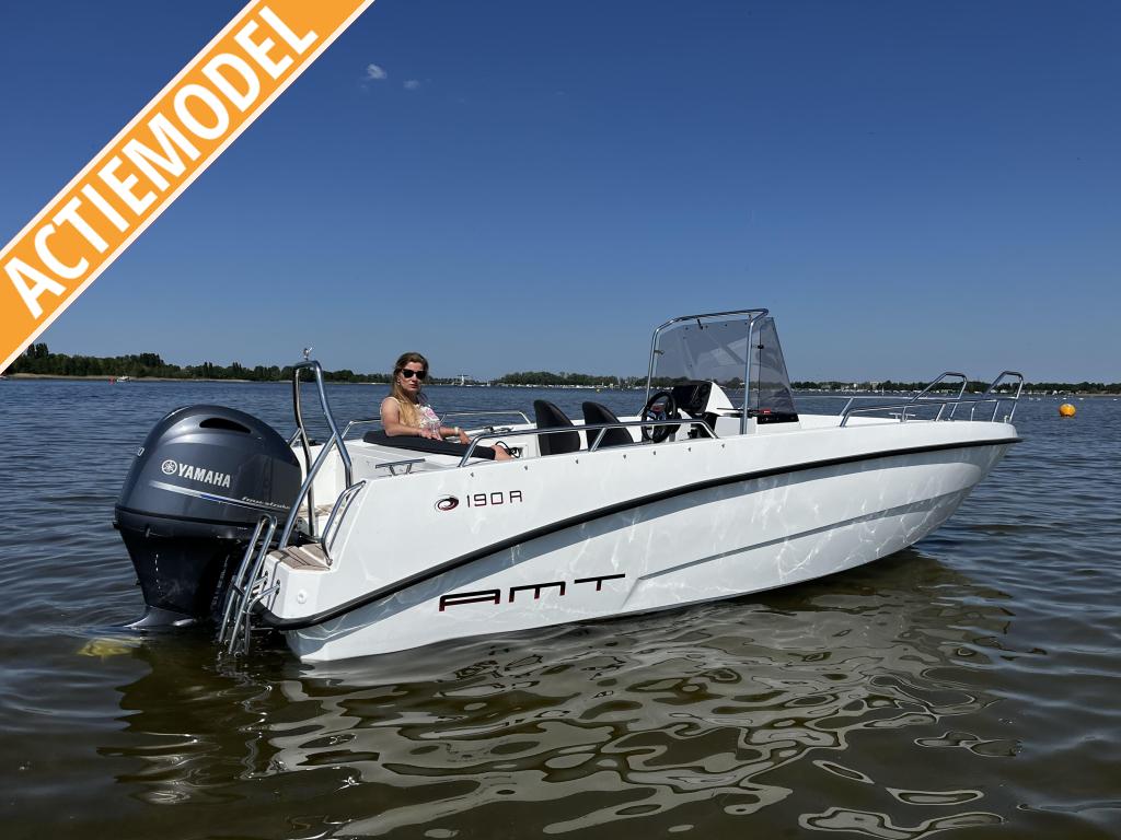 AMT 190 R met Yamaha 80 pk Demo model!, Watersport en Boten, 70 pk of meer, Nieuw, 3 tot 6 meter, Polyester